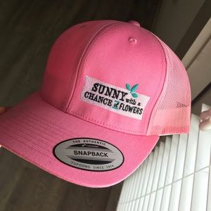 Sunny With a Chance of Flowers SnapBack